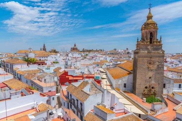 Campanario Iglesia San Bartolomé Carmona España — Foto de Stock