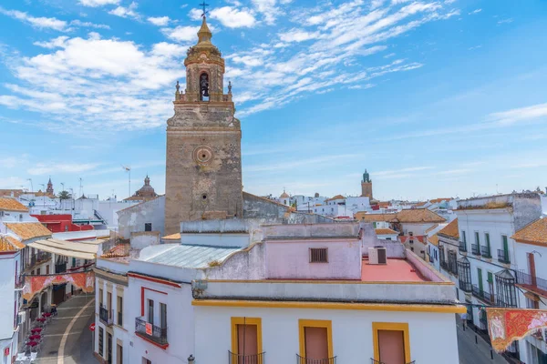 Campanario Iglesia San Bartolomé Carmona España — Foto de Stock