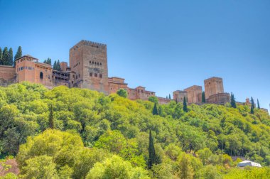 İspanyol kenti Granada 'daki Alhambra Sarayı