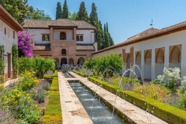 Granada, İspanya 'daki Generalife Sarayı