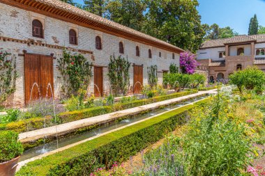 Granada, İspanya 'daki Generalife Sarayı