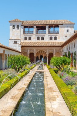 Granada, İspanya 'daki Generalife Sarayı