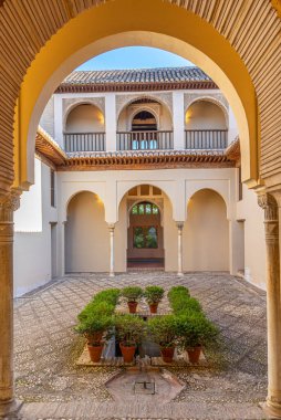 Palacio de Dar al-Horra İspanyol şehri Granada 'da.