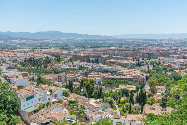 Skyline of new districts of Granada, Spain