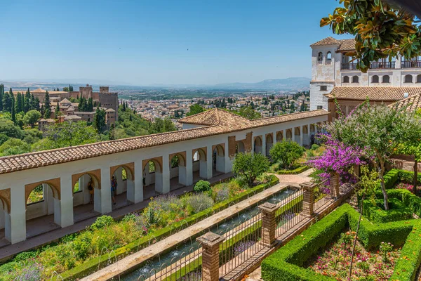 Paleis Alhambra Generalife Granada Spanje — Stockfoto