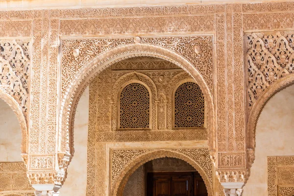 Patio Del Cuarto Dorado Didalam Istana Alhambra Granada Spanyol — Stok Foto