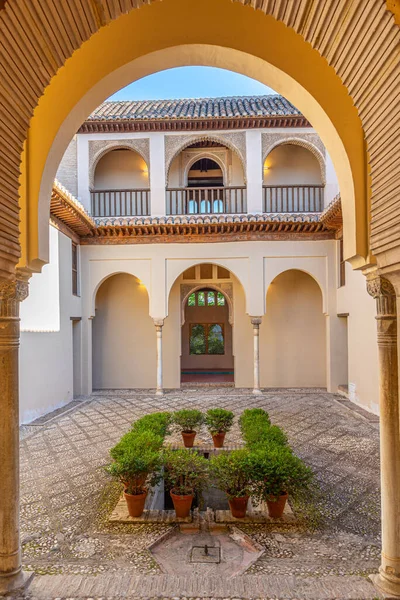 Palacio Dar Horra Spanyol Városban Granada — Stock Fotó