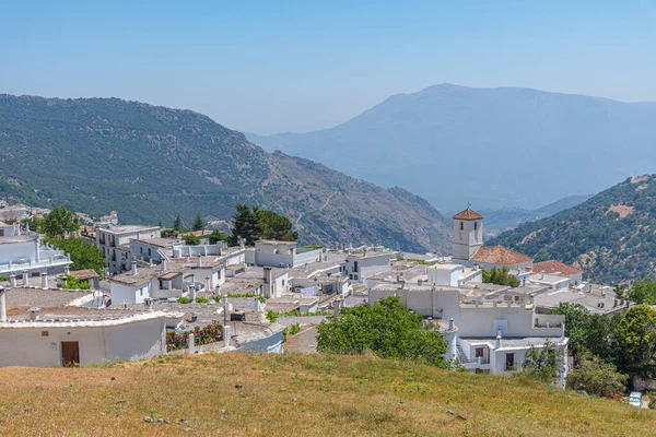 Vue Aérienne Capileira Des Villages Blancs Las Alpujarras Espagne — Photo