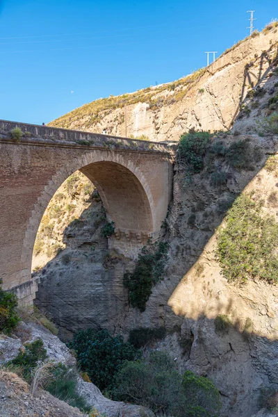 Puente Tablate Στα Βουνά Της Σιέρα Νεβάδα Στην Ισπανία — Φωτογραφία Αρχείου