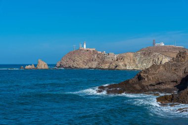 Cala de las Sirenas İspanya 'daki Cabo de Gata doğal parkında.