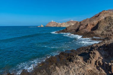 Cala de las Sirenas İspanya 'daki Cabo de Gata doğal parkında.