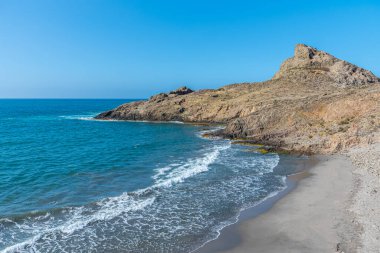 Punta Baja, İspanya 'daki Cabo de Gata doğal parkında.