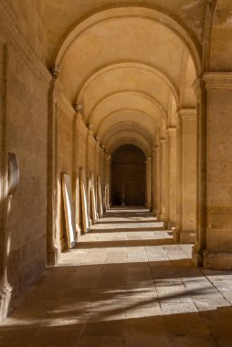 İspanya 'daki Almerya katedralindeki koridor.