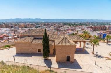 Church at Monte Calvario at Lorca, Spain clipart