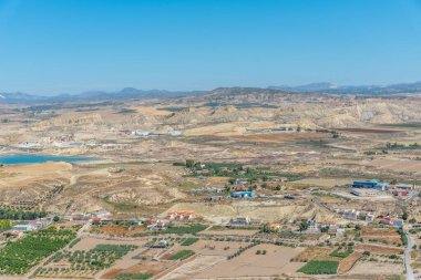 İspanya 'da kırsal lorka manzarası