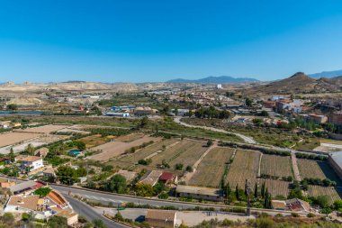 İspanya 'da kırsal lorka manzarası