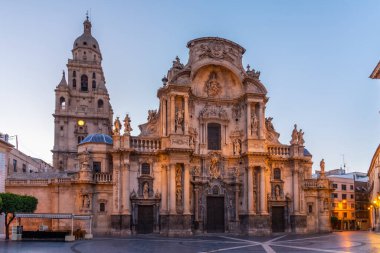 Murcia, İspanya 'daki Aziz Mary Katedrali.
