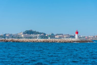 İspanya, Cartagena limanındaki deniz feneri.