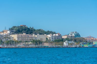 Marina, Cartagena Limanı ve Castillo de la concepcion, İspanya