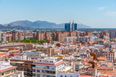 Murcia, İspanya 'nın hava manzarası