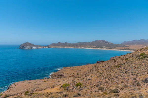 Playa Los Genoveses Parque Cabo Gata España — Foto de Stock