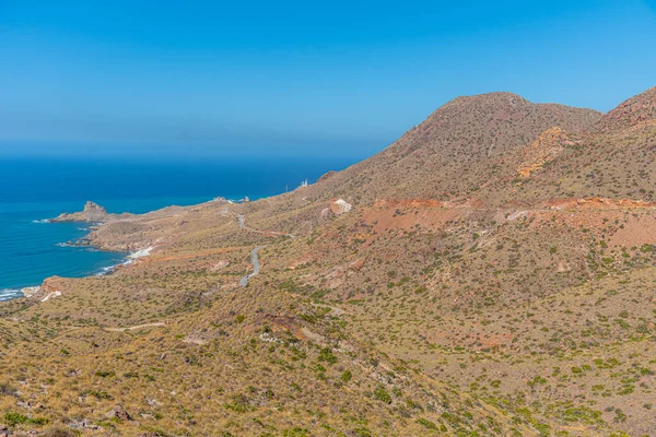 Landscape Cabo Gata Nijar Natural Park Spain — Stock Photo, Image