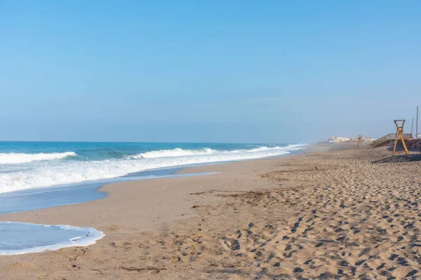 Stranden Fabriquilla Vid Cabo Gata Nationalpark Spanien — Stockfoto