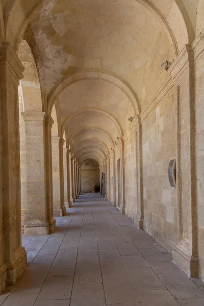 Διάδρομος Στον Καθεδρικό Ναό Της Αλμερίας Στην Ισπανία — Φωτογραφία Αρχείου