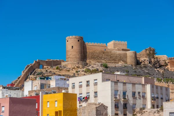 스페인 메리아의 도시가 내려다 보이는 — 스톡 사진