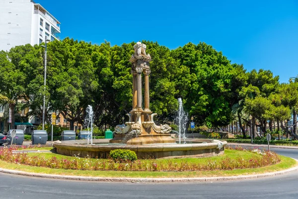 Fuente Los Peces Fontein Spaanse Stad Almeria — Stockfoto