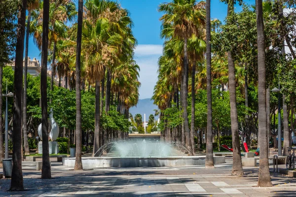 Rambla Almeria Sikátor Spanyol Város Almeria — Stock Fotó