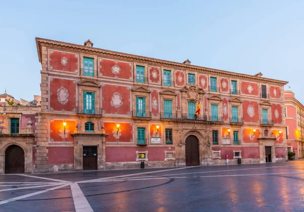 Episkopální Palác Španělském Městě Murcia — Stock fotografie