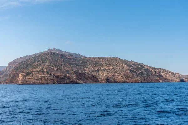 Castillo Fajardo Kulle Cartagena Spanien — Stockfoto