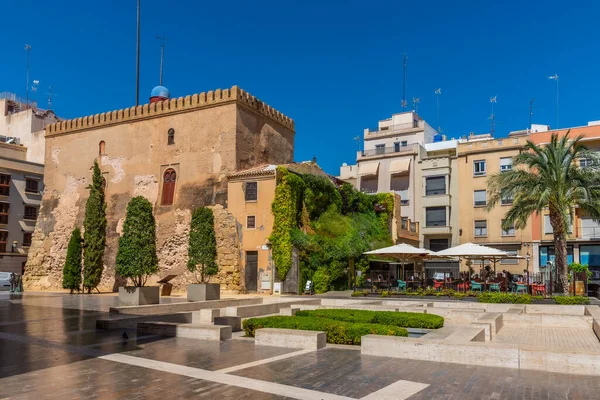 Torre Calaforra Centro Elche España — Foto de Stock