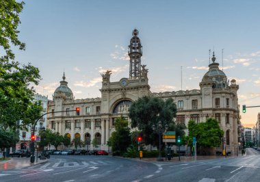 İspanya, Valencia 'nın merkezindeki postane.