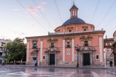 Valencia, İspanya 'daki Basilica de la Virgen de los Desamparados