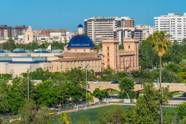 Αεροφωτογραφία Της Βασιλικής Μονής Της Αγίας Τριάδας Στη Βαλένθια Της — Φωτογραφία Αρχείου