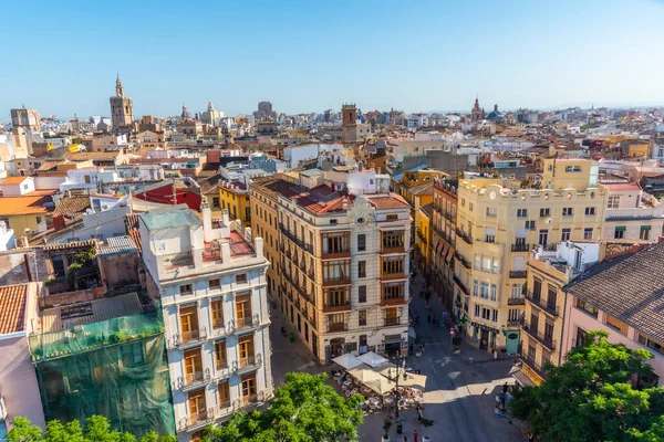 Vista Aérea Placa Dels Furs Valência Espanha — Fotografia de Stock