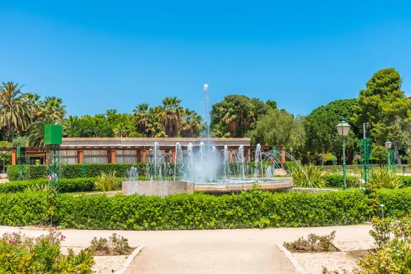 Rosenträdgård Royal Gardens Spanska Staden Valencia — Stockfoto