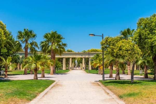 Arcade Jardines Del Turia Valencia España —  Fotos de Stock