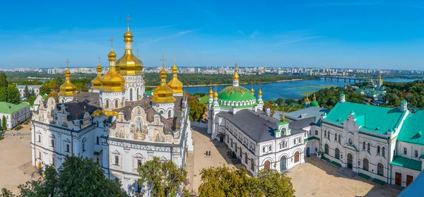 Vista Aérea Kiev Pechersk Lavra Kiev Ucrânia — Fotografia de Stock