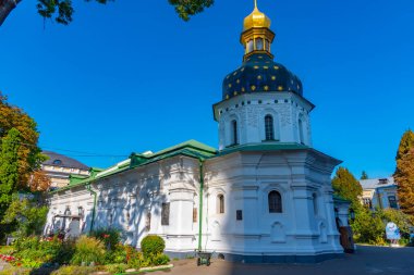 Ukrayna 'nın Kiev kentindeki Kiev Pechersk Lavra' daki Tserkva Svyatoho Mykoly Kilisesi
