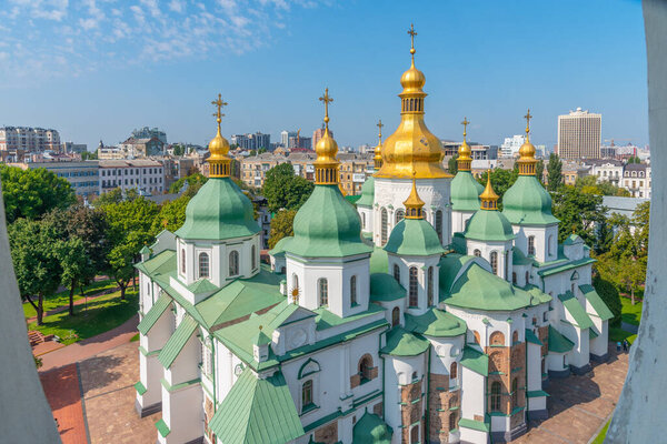 Cathedral of Saint Sophia in Kyiv, Ukraine