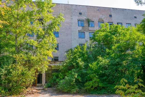 Hôpital Désolé Dans Ville Ukrainienne Pripyat — Photo