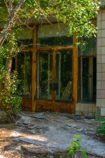 Ukrayna Nın Pripyat Kasabasındaki Terk Edilmiş Hastane — Stok fotoğraf