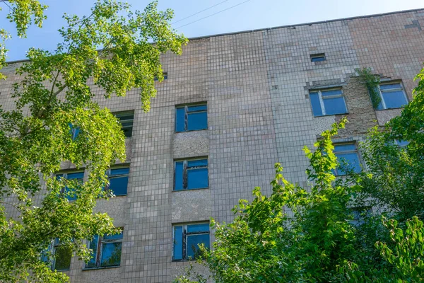 Hospital Desolado Cidade Ucraniana Pripyat — Fotografia de Stock