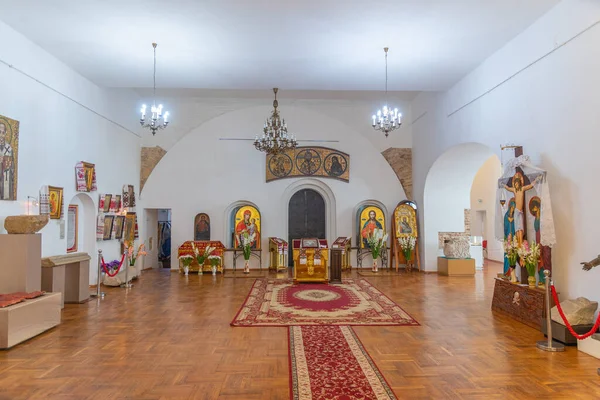 Kyiv Ucrania Agosto 2019 Interior Del Museo Catedral Santa Sofía — Foto de Stock
