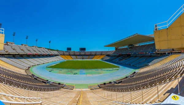 Barcelona Španělsko Června 2019 Interiér Olympijského Stadionu Barceloně Spai — Stock fotografie