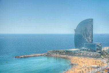 BARCELONA, İSPAIN, 28 Haziran 2019: Barcelona Rıhtımı