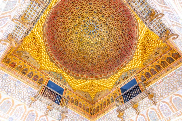 Sevilla Spain June 2019 Terhenti Aula Duta Besar Alcazar Sevilla — Stok Foto